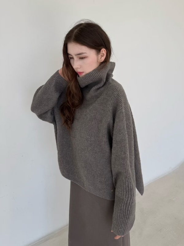 韓 翻領上衣 4色