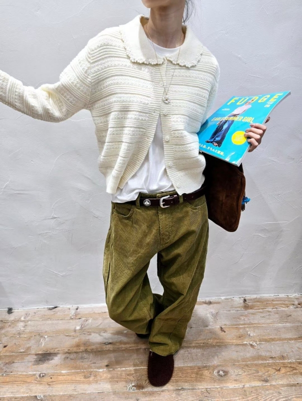 韓 小花花領上衣 2色