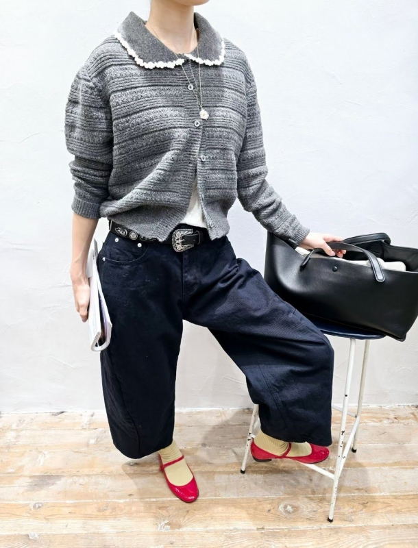 韓 小花花領上衣 2色