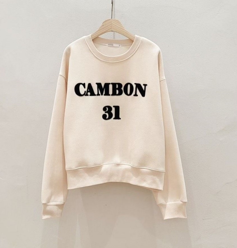 韓 英文字31上衣 2色 size