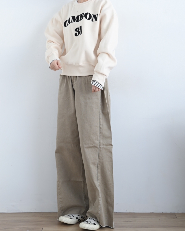 韓 英文字31上衣 2色 size