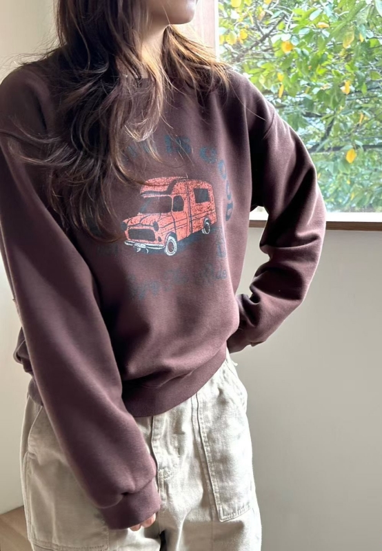 韓 肘拚格文汽車上衣 2色