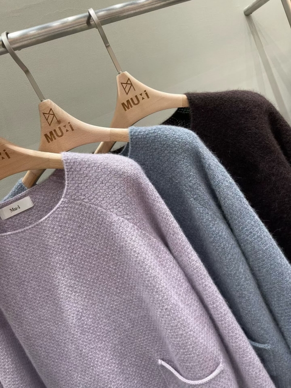 韓 毛料小口袋上衣 3色 size