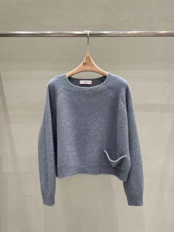 韓 毛料小口袋上衣 3色 size