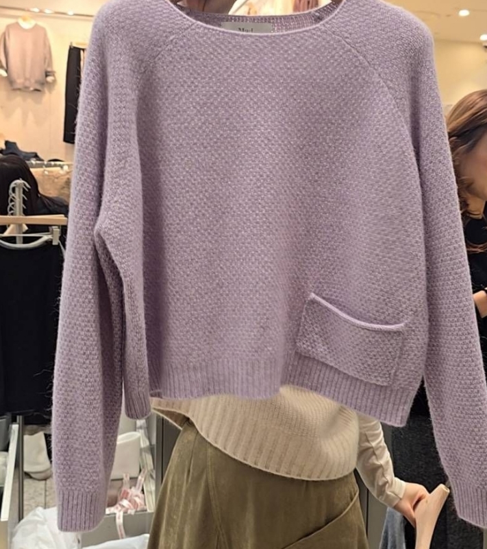 韓 毛料小口袋上衣 3色 size