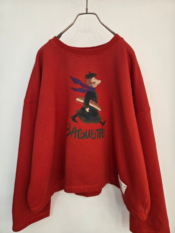 韓 買麵包去吧上衣 2色 size