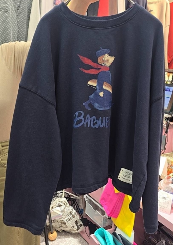 韓 買麵包去吧上衣 2色 size