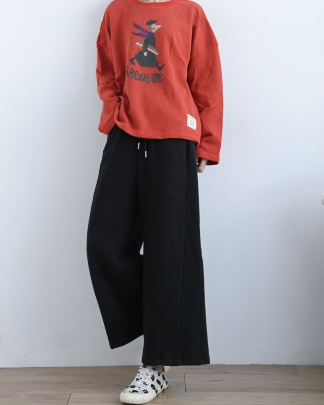 韓 買麵包去吧上衣 2色 size