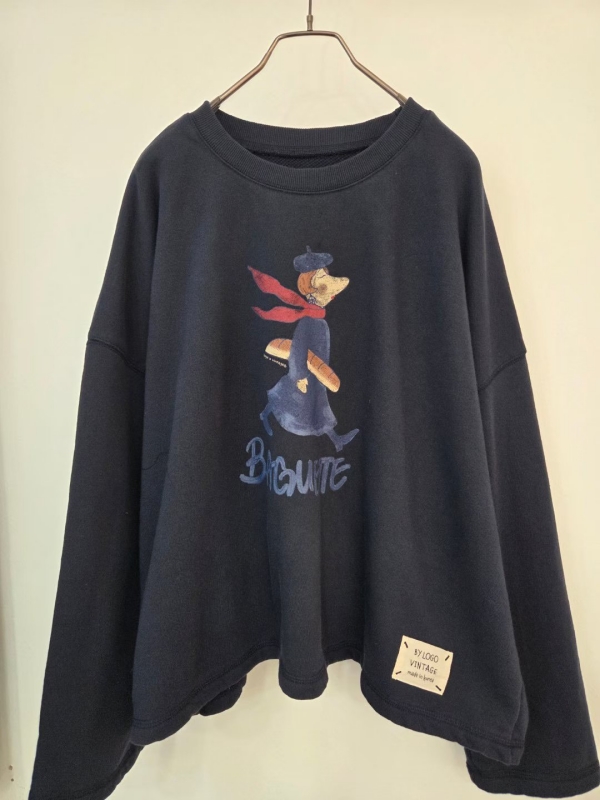 韓 買麵包去吧上衣 2色 size