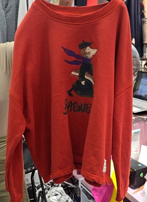 韓 買麵包去吧上衣 2色 size