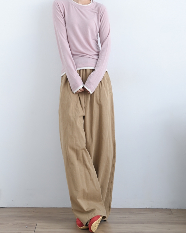 韓 領袖配色上衣 4色 size