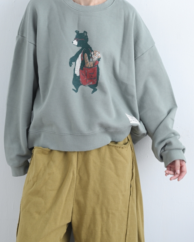 韓 熊熊購物去上衣 2色 size