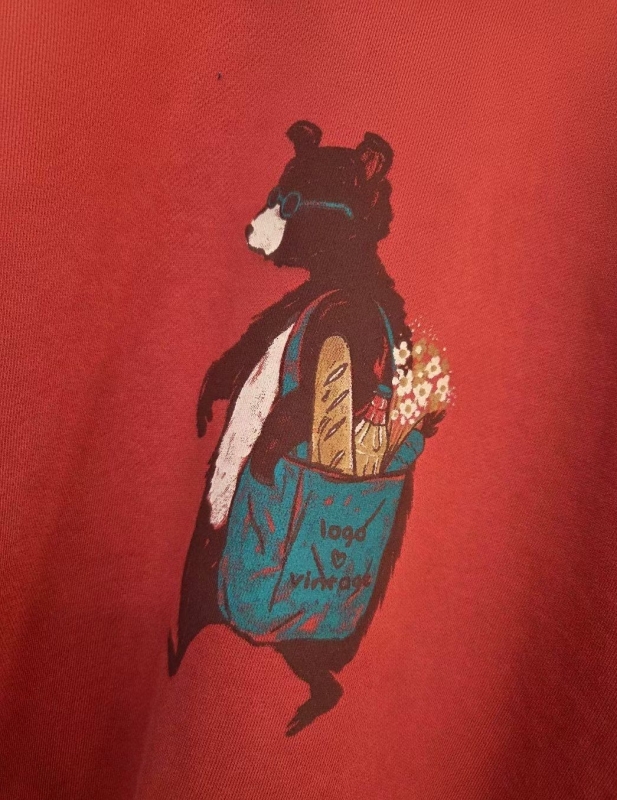 韓 熊熊購物去上衣 2色 size