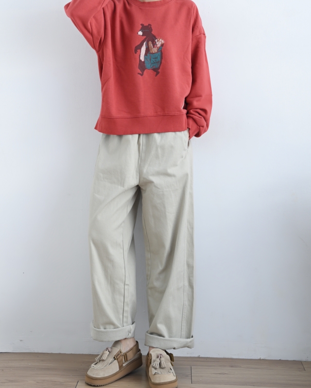 韓 熊熊購物去上衣 2色 size