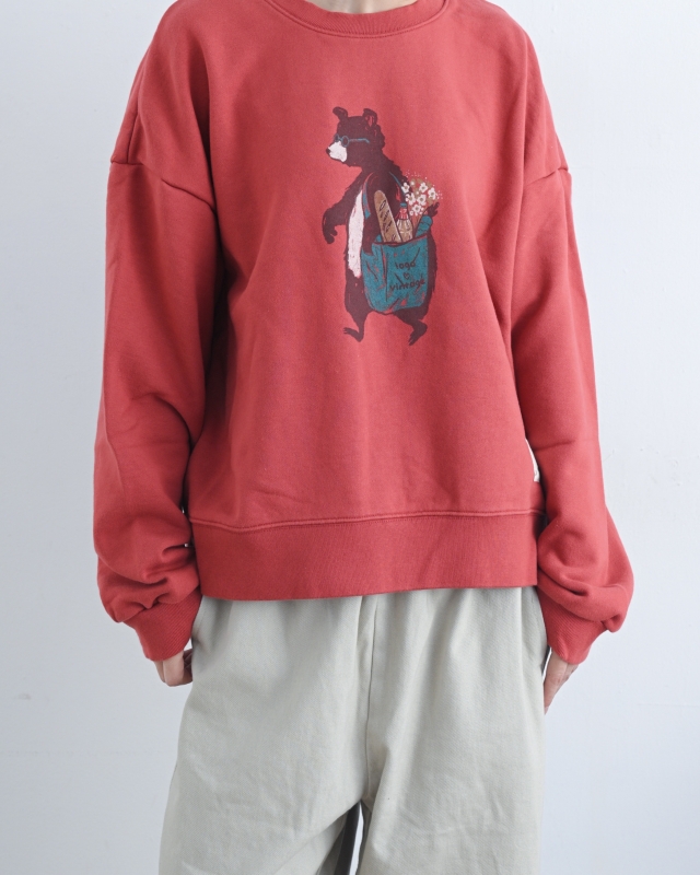 韓 熊熊購物去上衣 2色 size