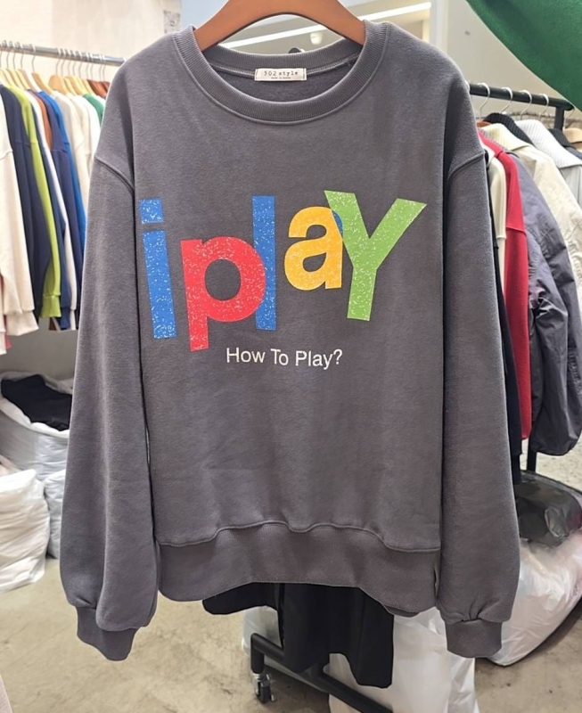 韓 PLAY上衣 2色 size