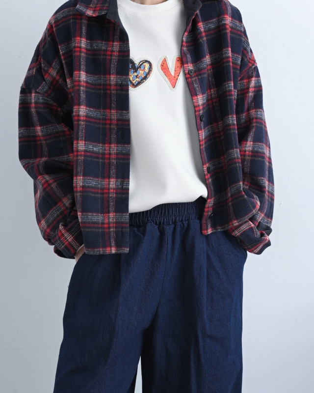 韓 印花樂浮油上衣 3色 size