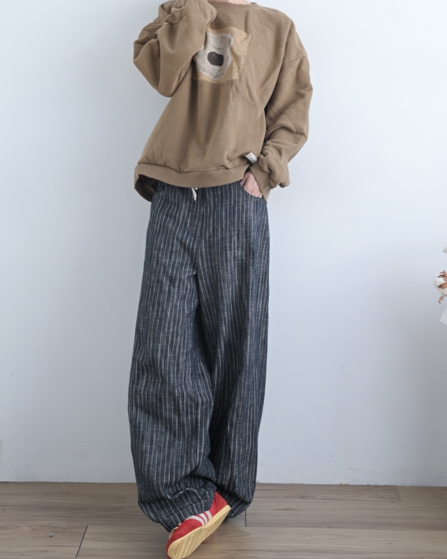 韓 四方熊上衣 3色 size