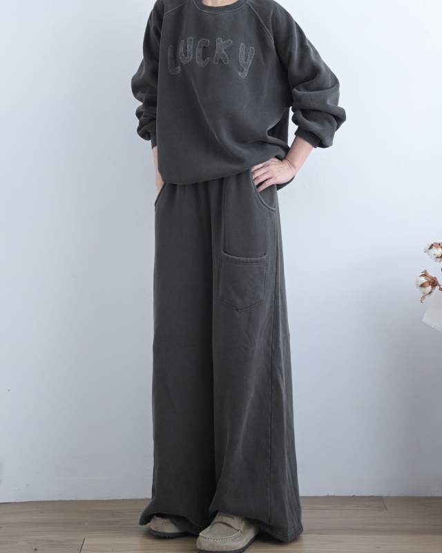 韓 舒服綿質英文字上衣 3色 size