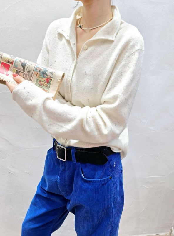 韓 細點小高領上衣 3色 size