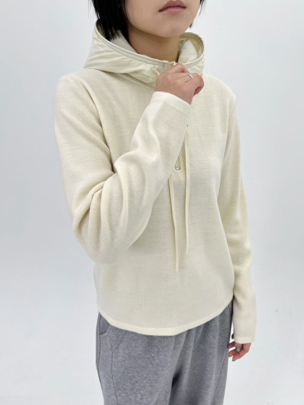 韓 拉鍊連帽上衣 2色