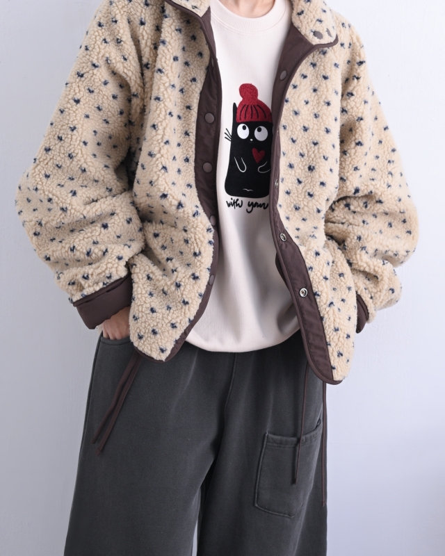 韓 戴紅帽咪上衣 2色 size