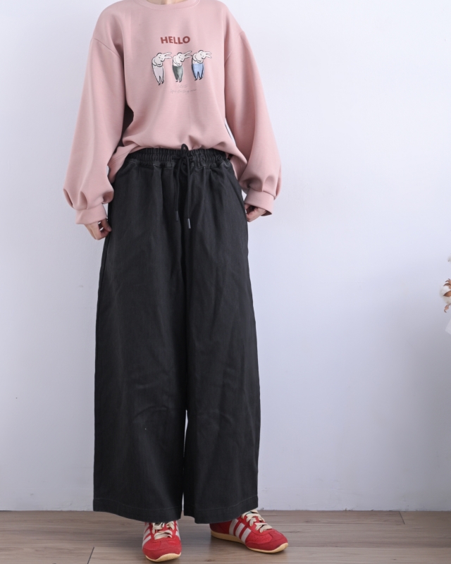 韓 歪頭兔們上衣 3色 size