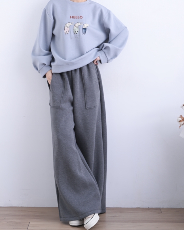 韓 歪頭兔們上衣 3色 size