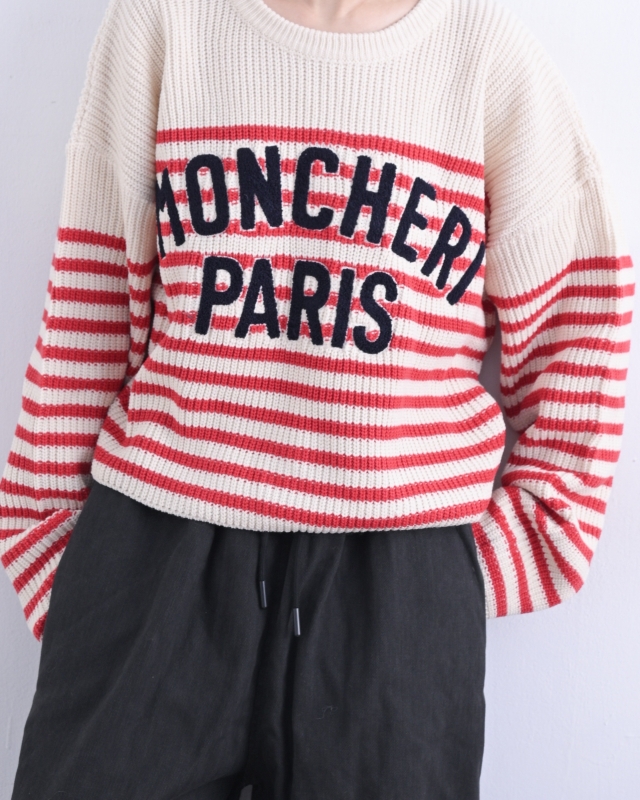 韓 英文字寬鬆橫文上衣 3色 size