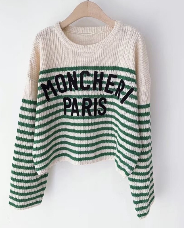 韓 英文字寬鬆橫文上衣 3色 size