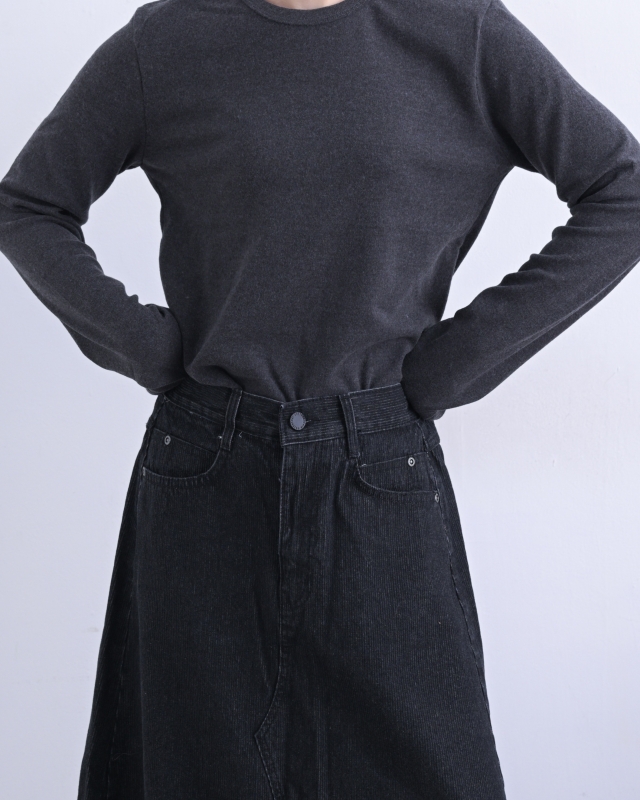 韓 圓領素色上衣 6色 size