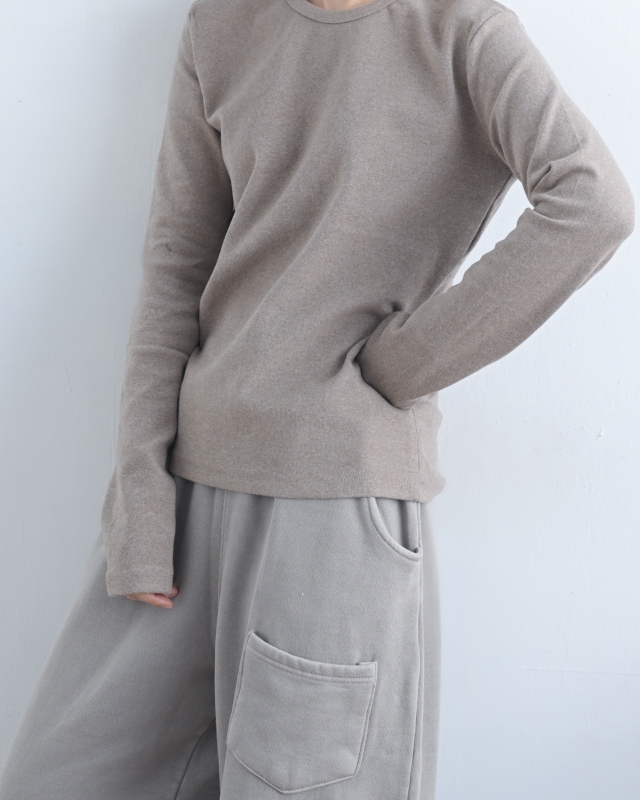 韓 圓領素色上衣 6色 size