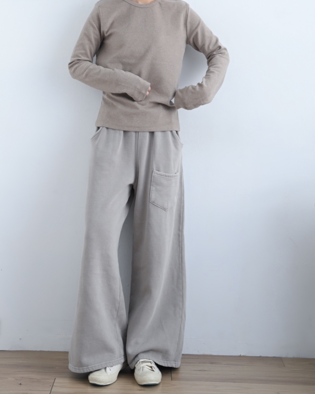 韓 圓領素色上衣 6色 size