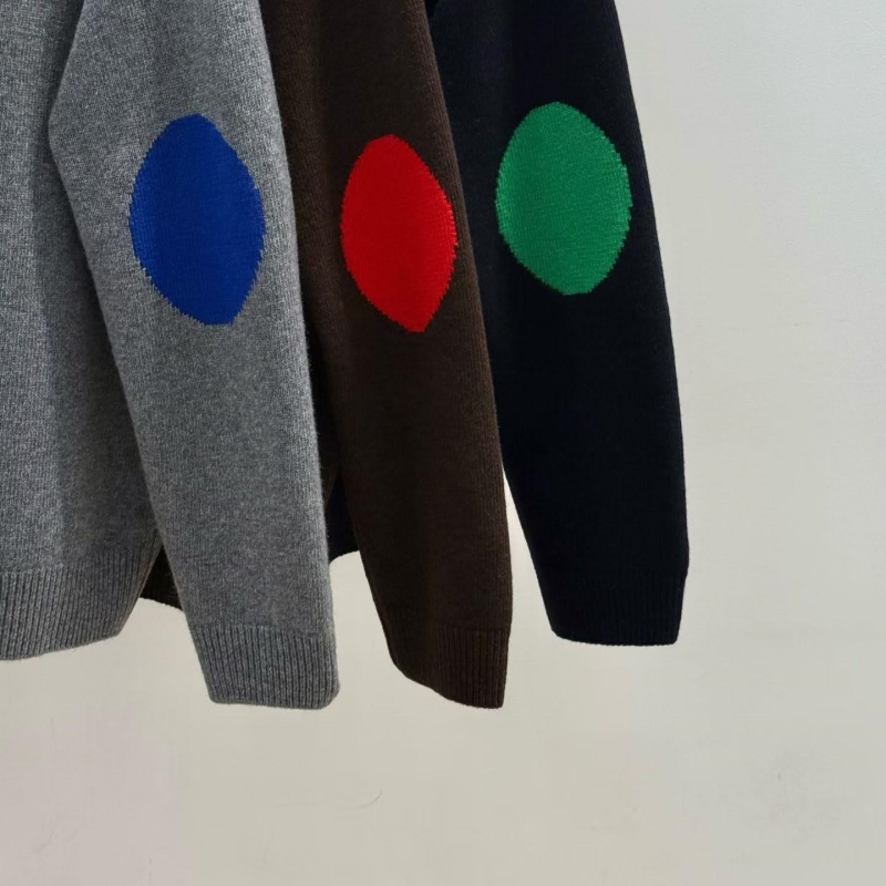 韓 肘配色拼布上衣 3色