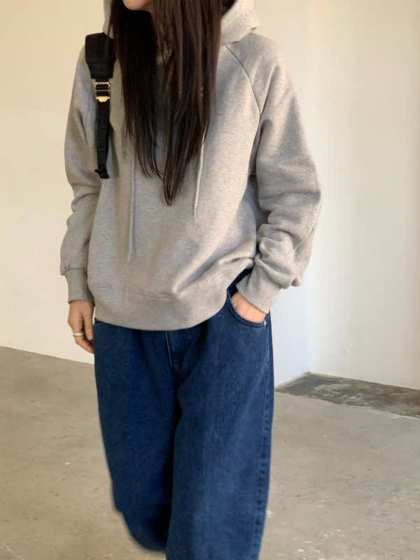 韓 傘狀連帽上衣 4色 size