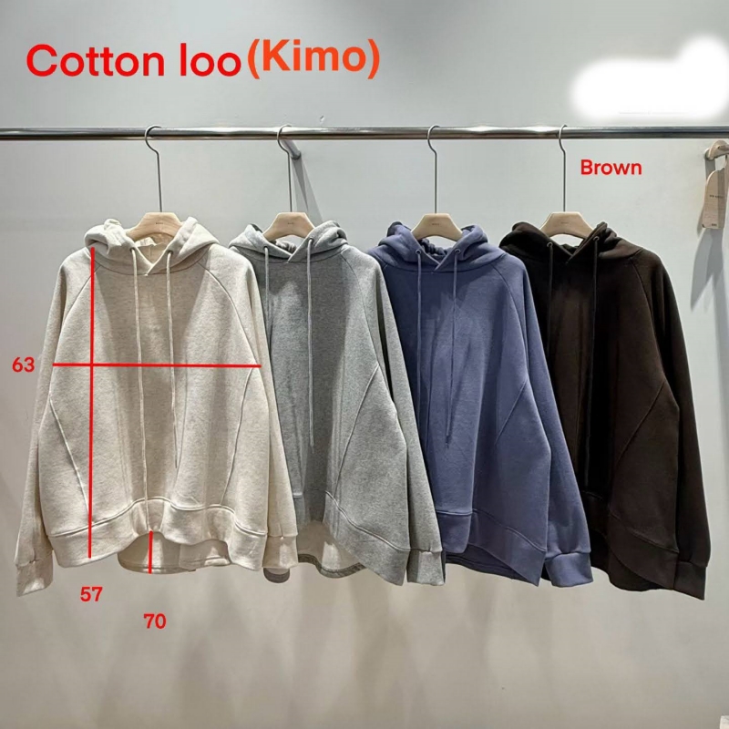 韓 傘狀連帽上衣 4色 size
