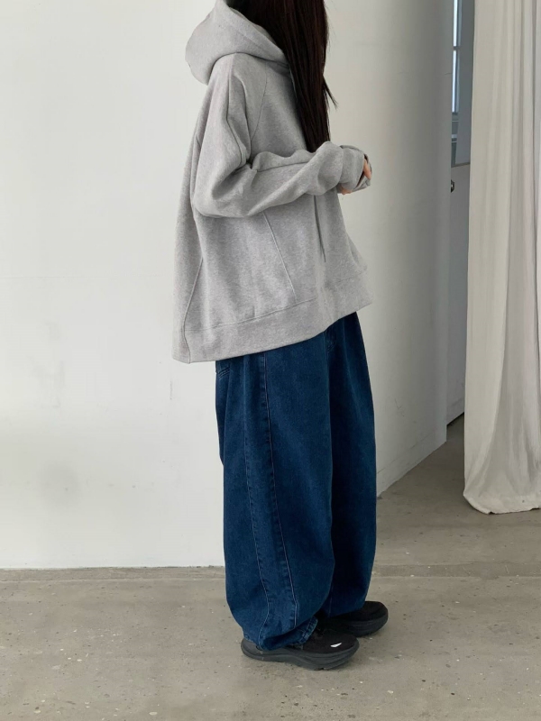 韓 傘狀連帽上衣 4色 size