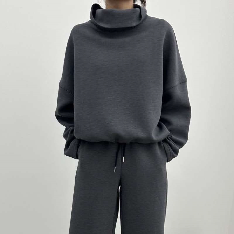 韓 翻領落肩上衣 4色 size