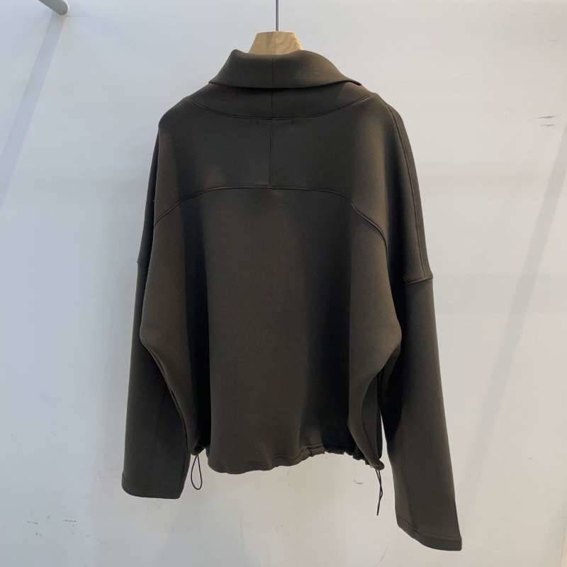 韓 翻領落肩上衣 4色 size