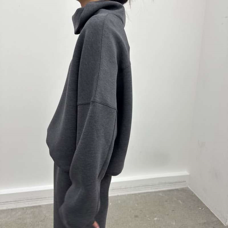 韓 翻領落肩上衣 4色 size