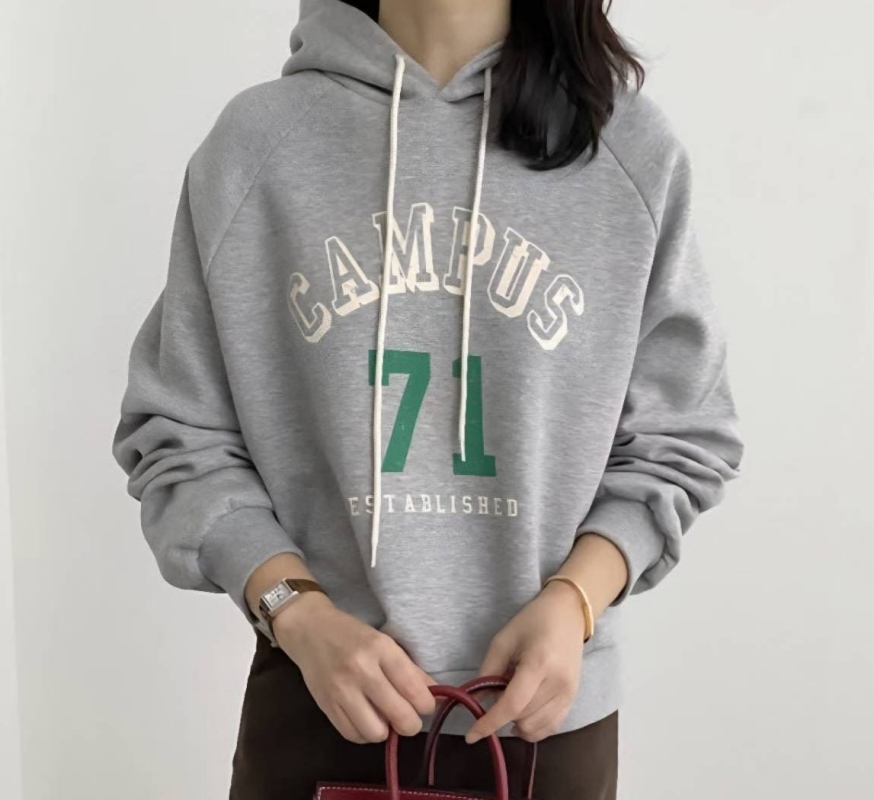 韓 71連帽上衣 2色 size