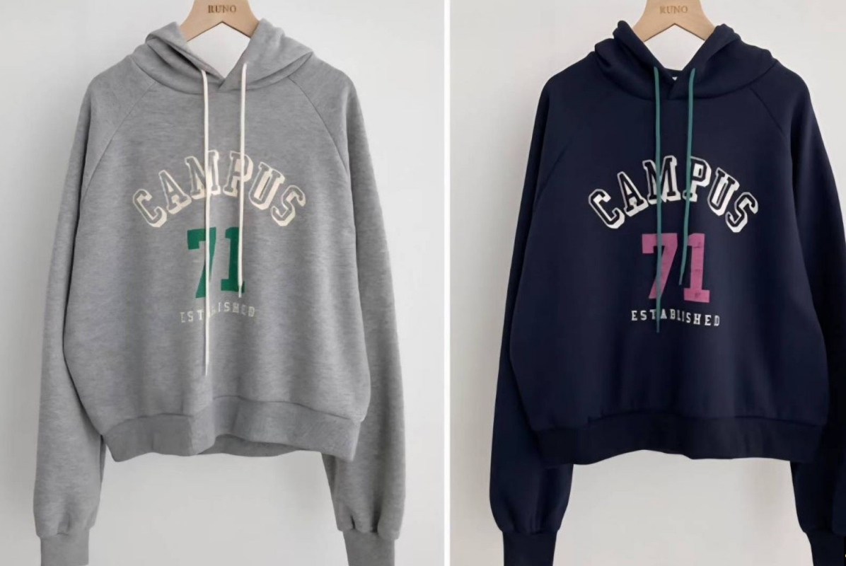 韓 71連帽上衣 2色 size