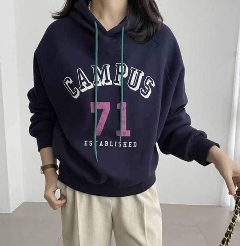 韓 71連帽上衣 2色 size