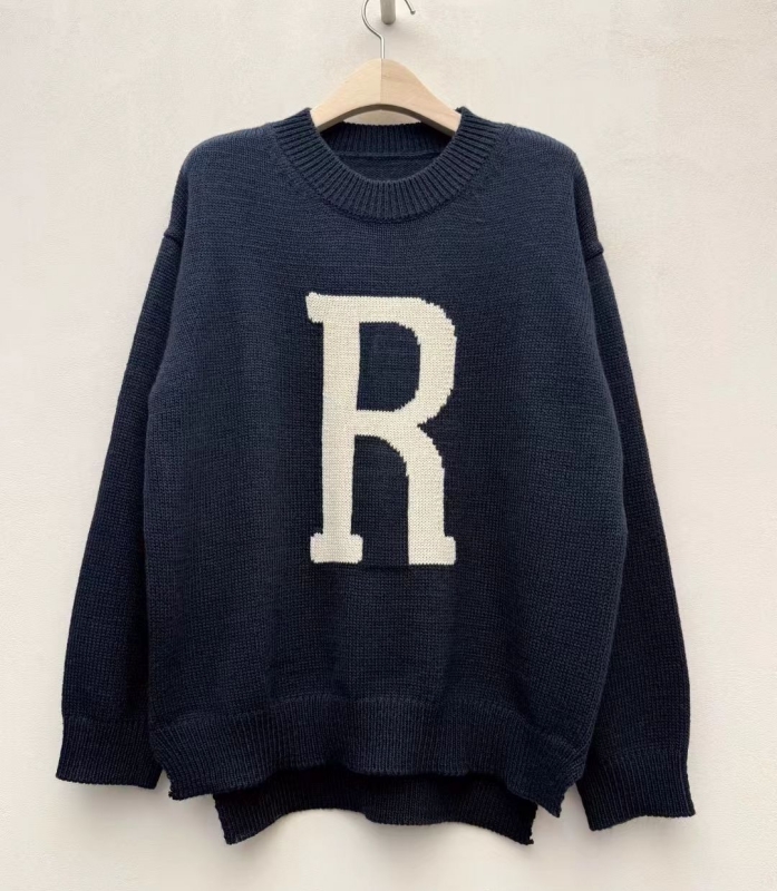 韓 大R英文字上衣 3色 size