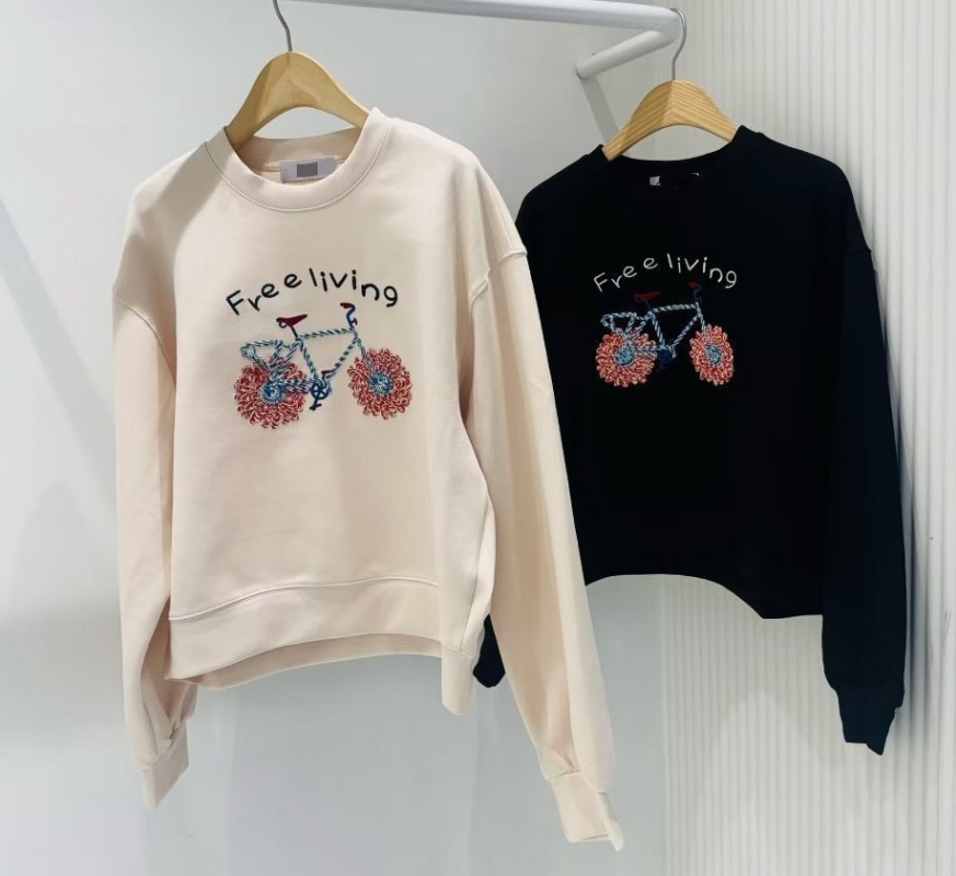 韓 花腳踏車上衣 2色 size