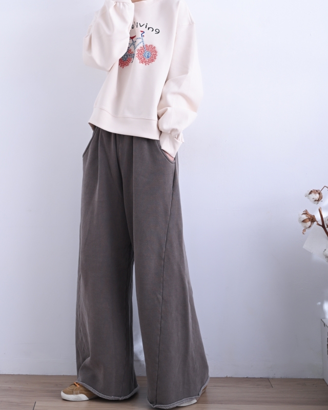 韓 花腳踏車上衣 2色 size