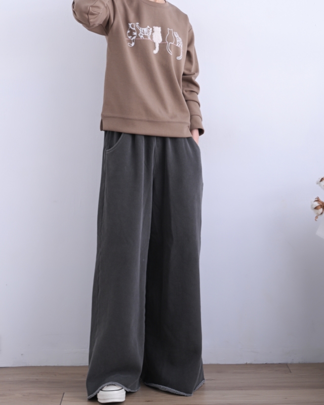 韓 喵喵背影上衣 2色 size