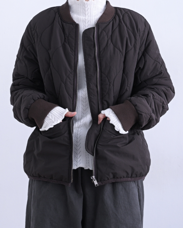 韓 小高領人字紋上衣 5色 size