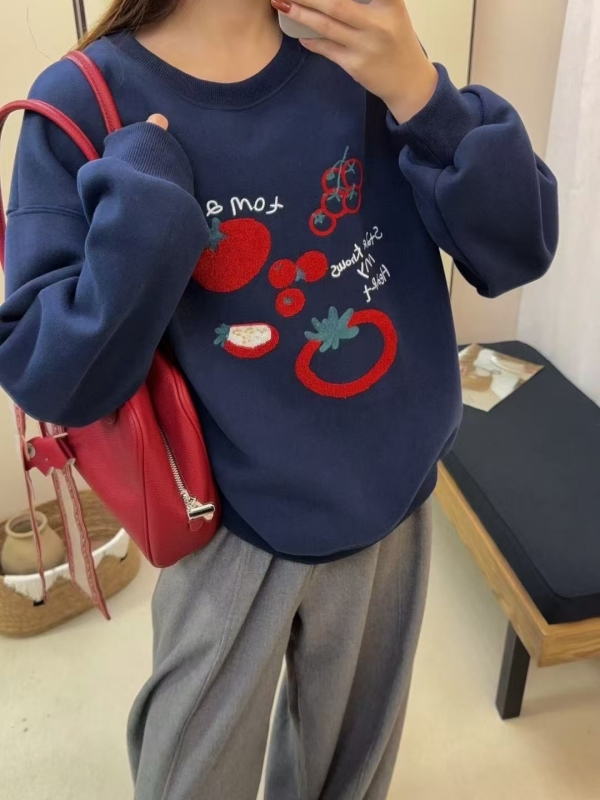 韓 番茄上衣 3色 size