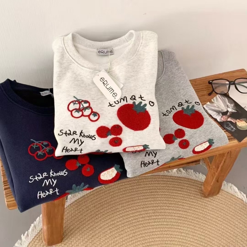 韓 番茄上衣 3色 size